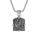 PENDRA Dragonslayer Saint George Dragon Pendant