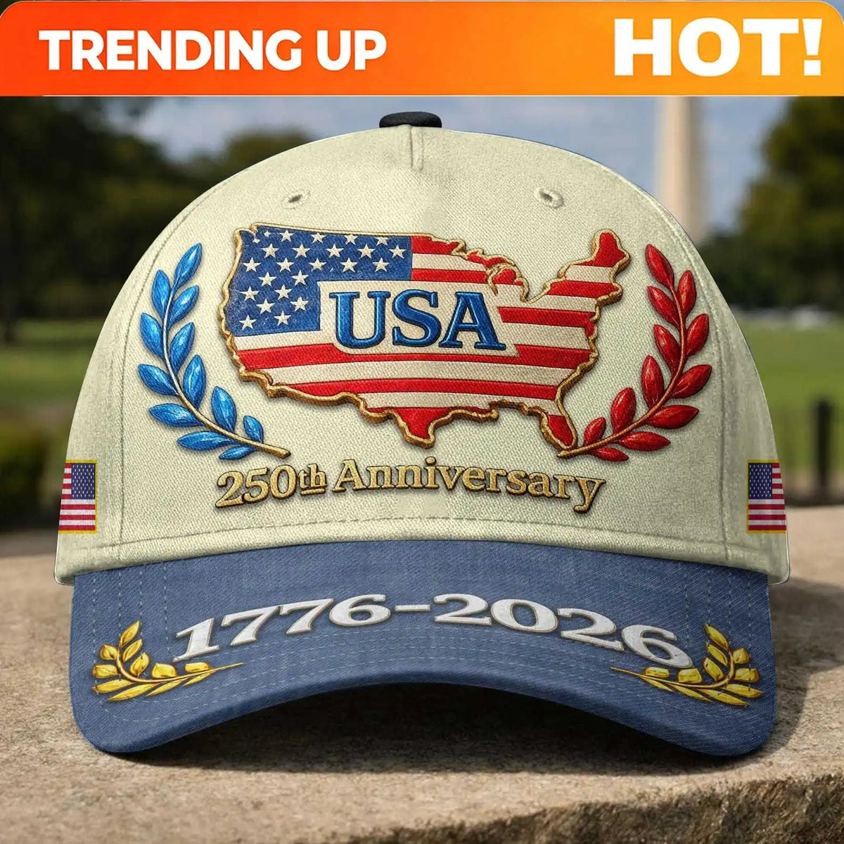 PENDRA Flag Baseball 3 Cap