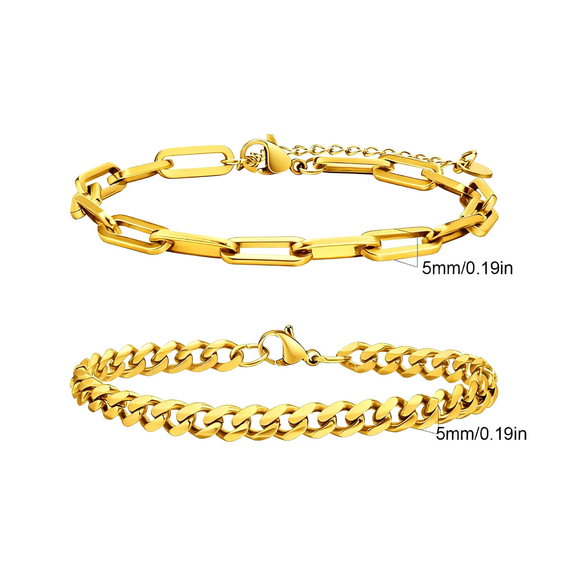 PENDRA Cuban Black Bracelet