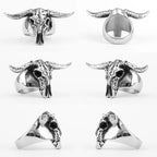 PENDRA Satan Ram Aries Steel Ring