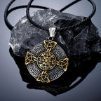 PENDRA Celtic Knot Steel Necklace