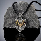 PENDRA Rune Gold Viking Necklace
