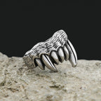 PENDRA Beastfang Gothic Beast Teeth Ring
