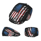 1pc Vintage Freedom Flag Texture All-over Print Flat-top Hat for Men and Women; Painter's Hat, Newsboy Cap, Beret, Irish-style D