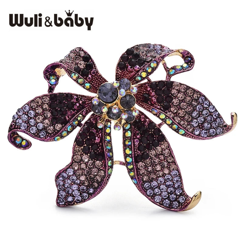 PENDRA Florielle22 Floral Brooch