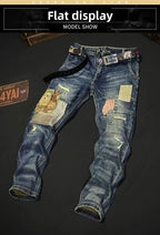 PENDRA Heavy Industry Embroidery Pants