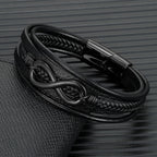 PENDRA Infinity Classic Leather Bracelet