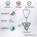 PENDRA Knot Geometric Pendant Necklace