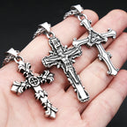 PENDRA Crossforge 316L Stainless Steel Cross Pendant