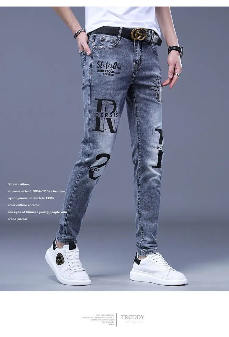 PENDRA Slim Long Korean Pants