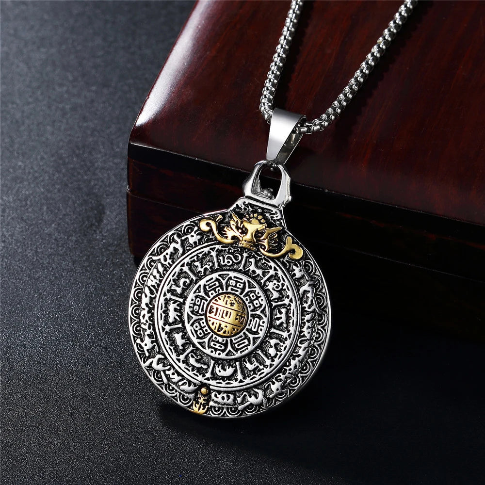 PENDRA Bagua Nine Palaces Bagua Pendant