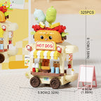 PENDRA Cute Food Micro Building Set