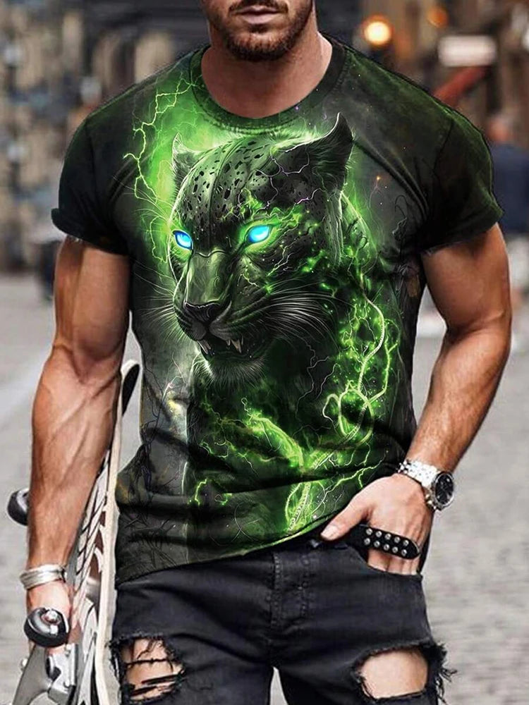 PENDRA Printed Sports Tops T-Shirt