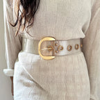 PENDRA Bellaina White Western Designer Corset Belt