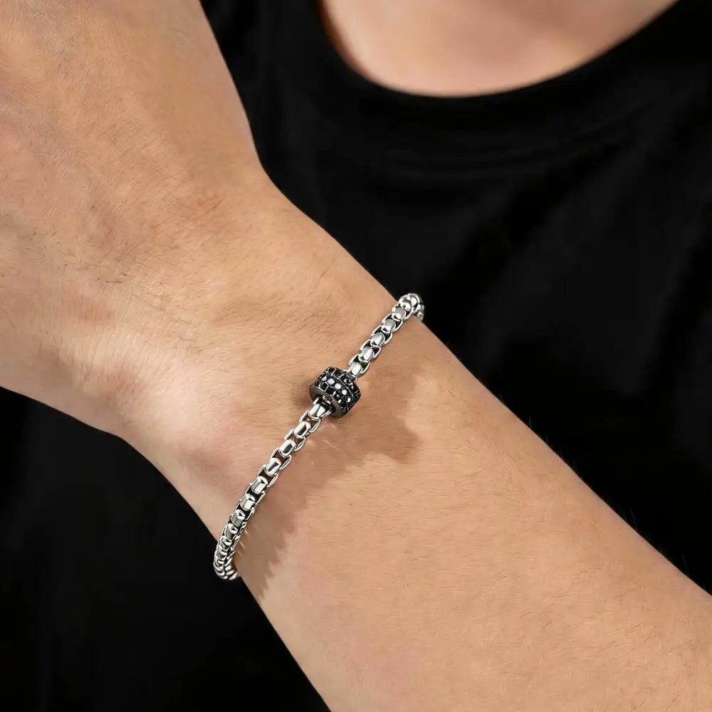 PENDRA Box Rhinestone Bracelet