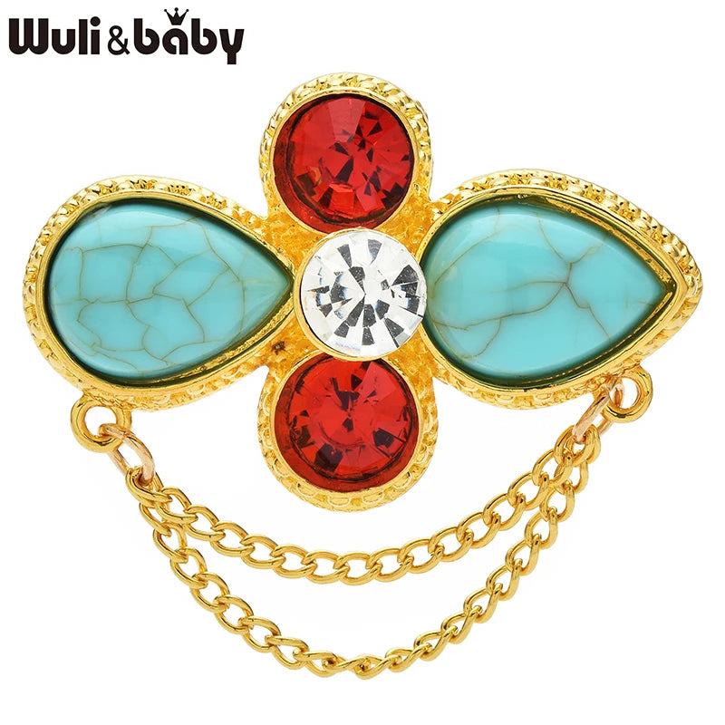 PENDRA Florielle22 Floral Brooch