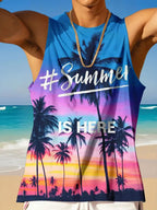 PENDRA Printed Sleeveless Creative T-Shirt
