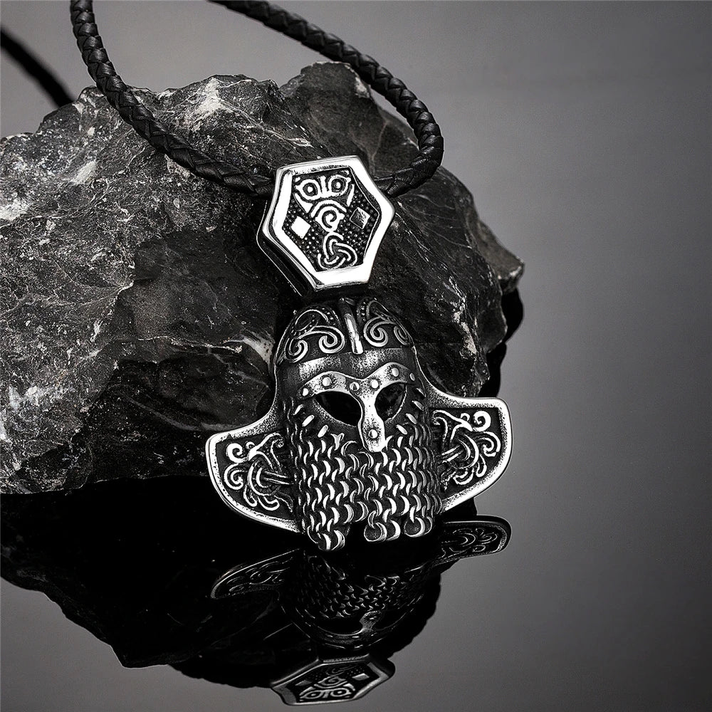 PENDRA Rune Vintage Vegvisir Necklace