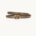 PENDRA Rheaene Leather Letter Elegant Belt