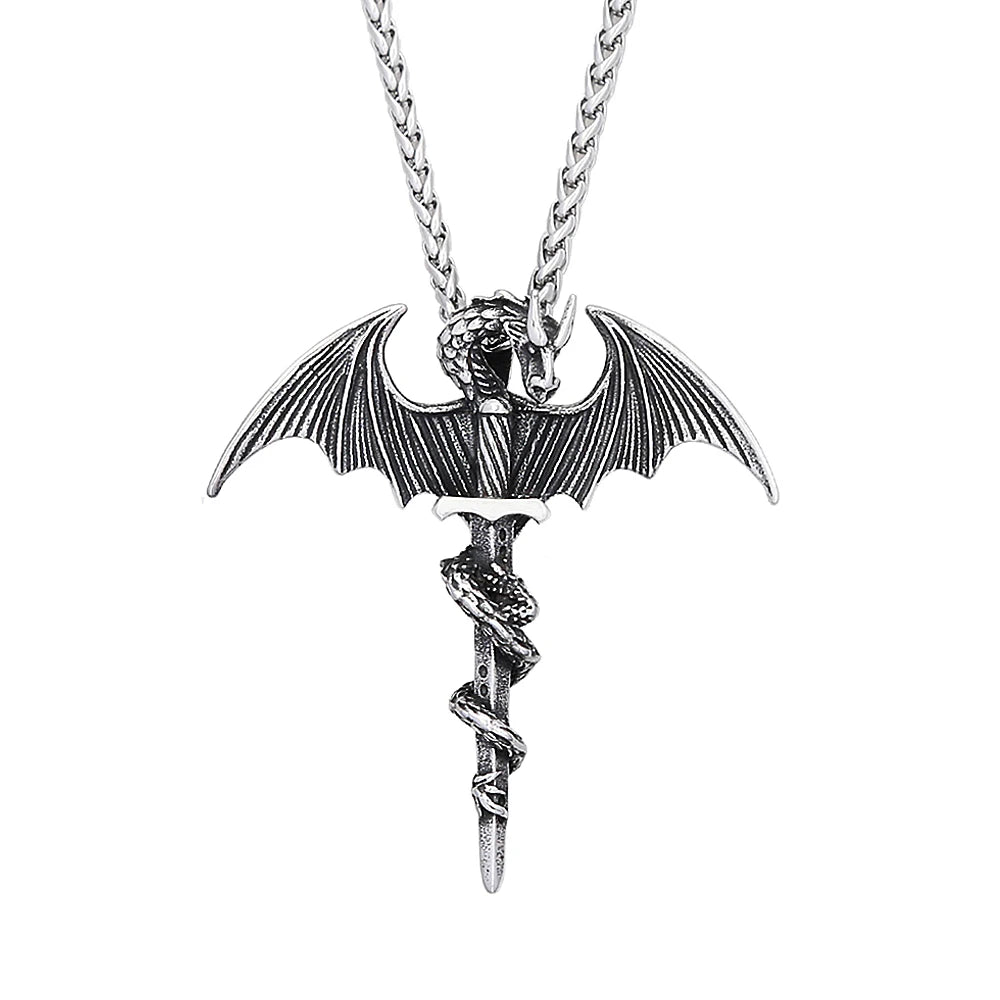 PENDRA Pterodactyl Holy Sword Pendant