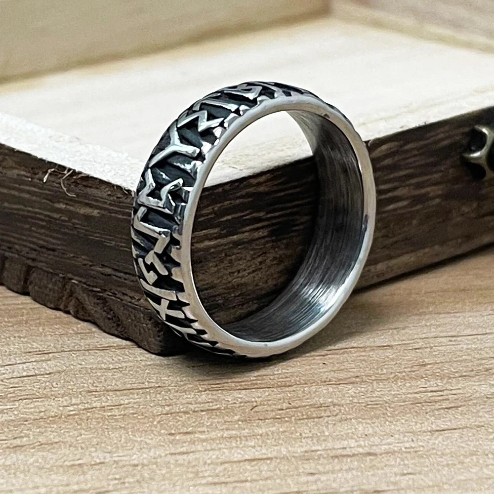 PENDRA Rune Vintage Viking Ring