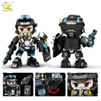 PENDRA Military Mecha Swat Building Set