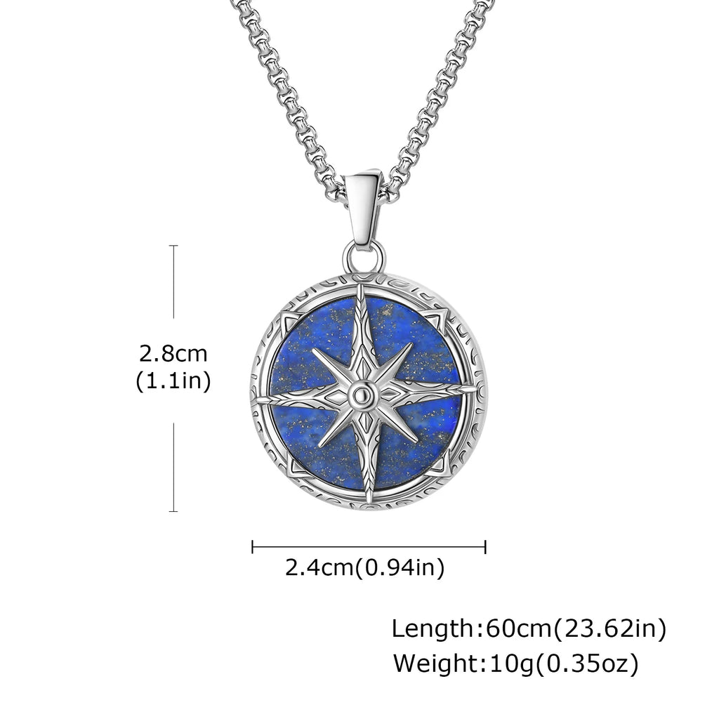 PENDRA Stone Star Pendant Necklace