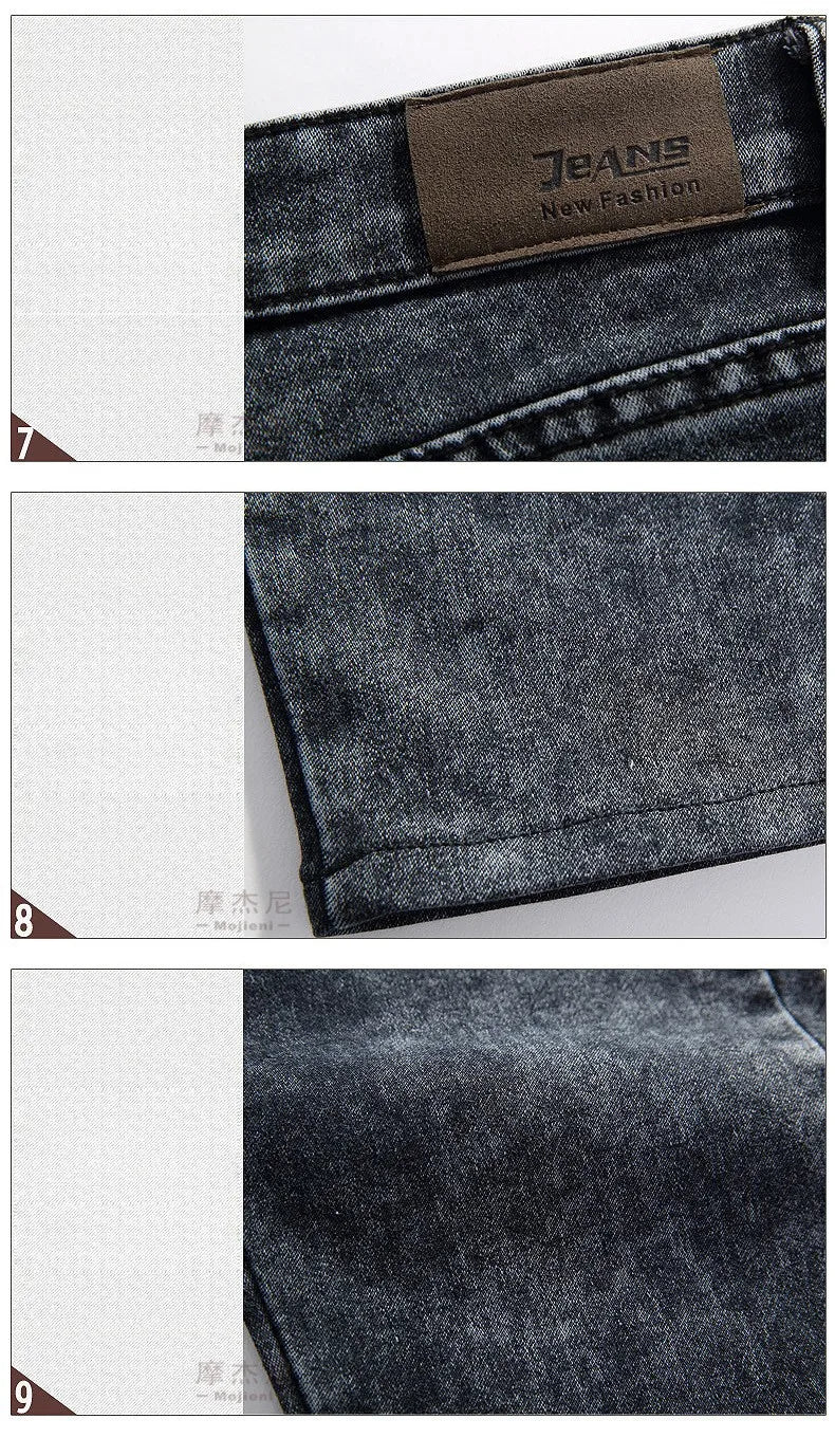 PENDRA Grey Slim Capric Jeans