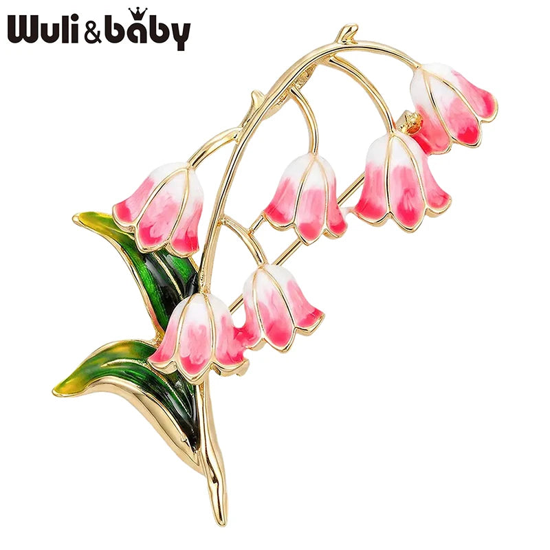 PENDRA Lilyelle Elegant Lily Flower Brooch
