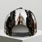 PENDRA Galloping Horses Cap