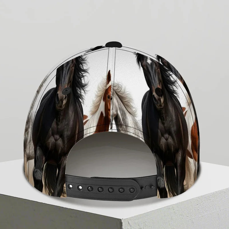 PENDRA Galloping Horses Cap