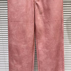 PENDRA Wide Leg Straight PU Pants