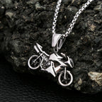 PENDRA Motorguard Vintage Motorcycle Pendant