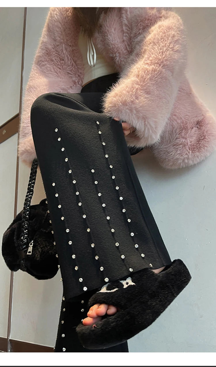 PENDRA Heavy Industry Diamond Pants