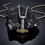 PENDRA Celtic Knot Vintage Necklace
