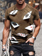 PENDRA Sports Jesus Print T-Shirt
