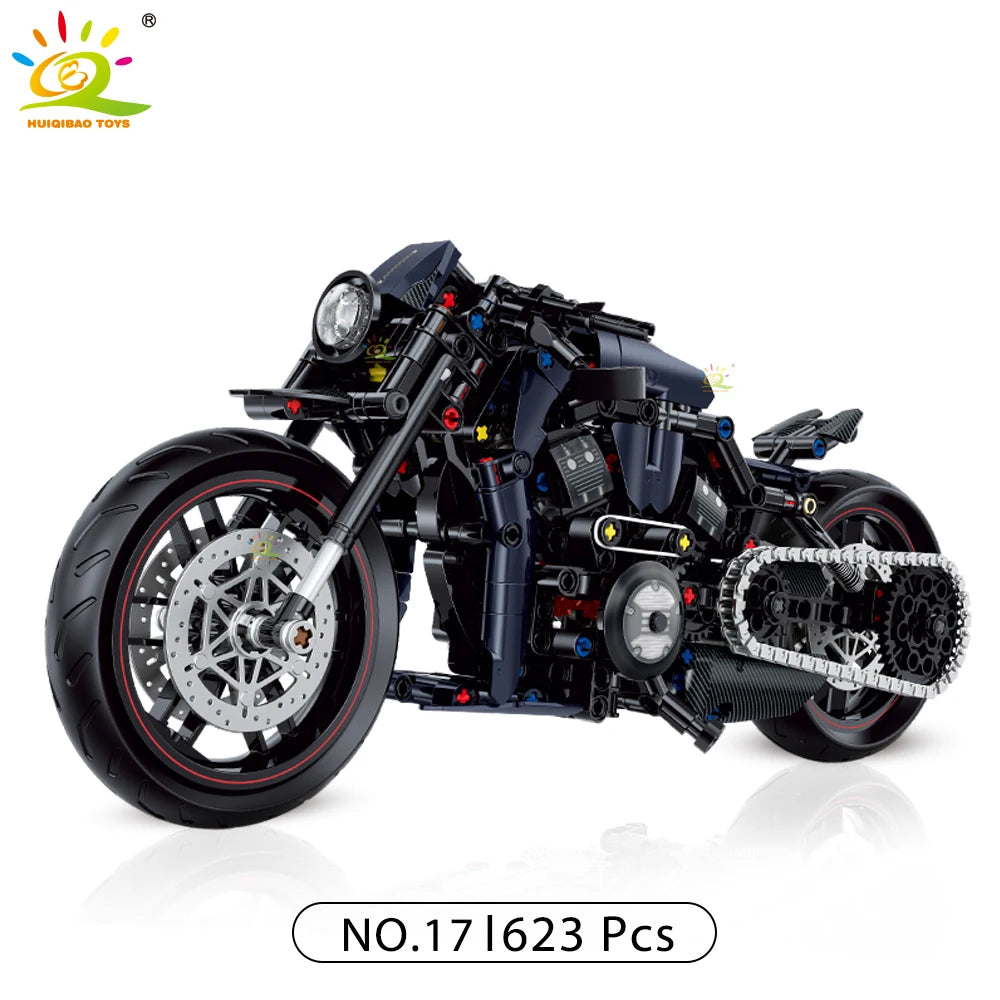 PENDRA Motorbike High Tech Building Set