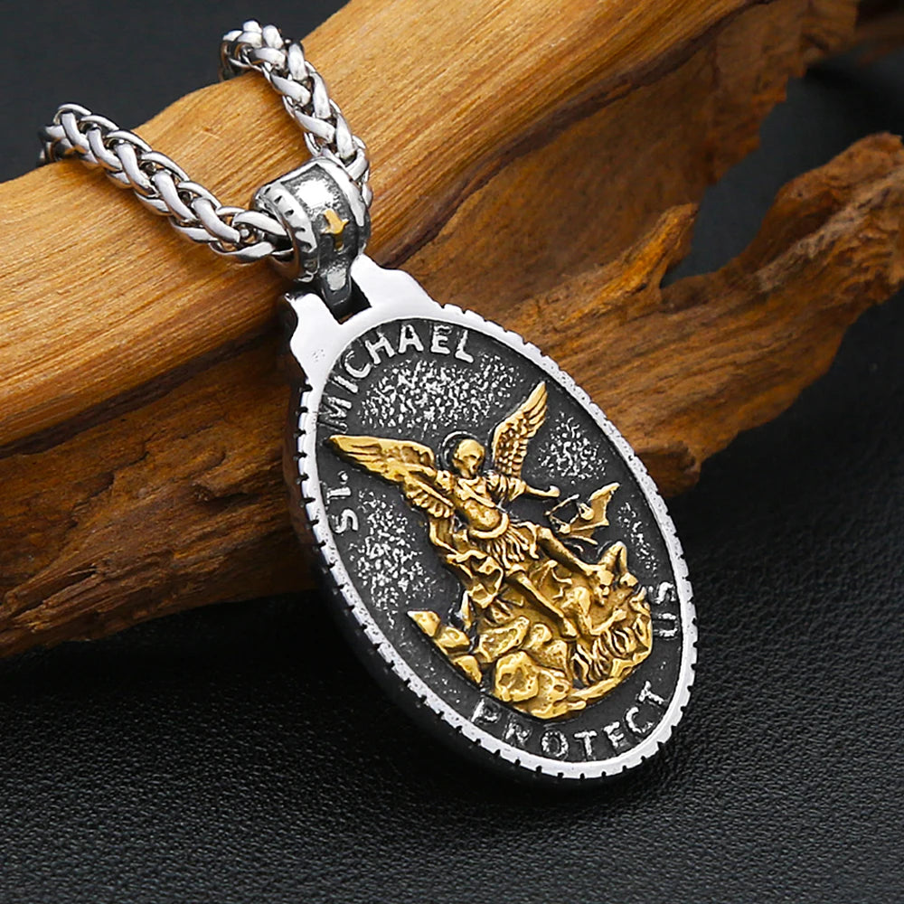 PENDRA Michaelguardian Archangel Saint Michael Pendant
