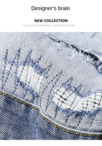 PENDRA Washed Distressed Fit Pants