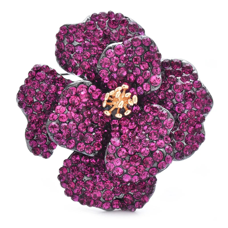 PENDRA Floradouble Luxury Double-Layer Flower Brooch