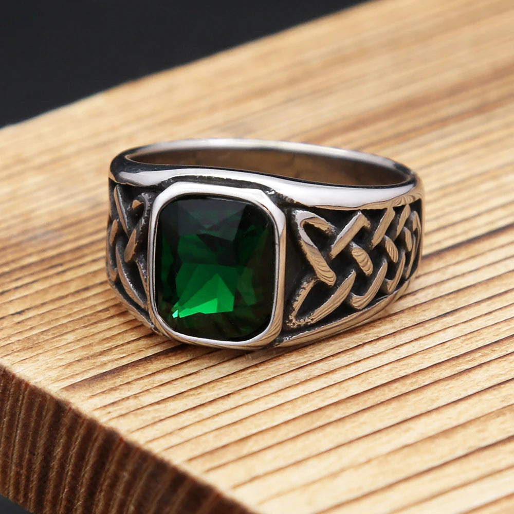PENDRA Valknot Nordic Viking Knot Rune Ring