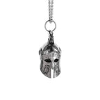 PENDRA Spartanhelm 3D Stainless Steel Spartan Helmet Pendant