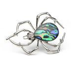 PENDRA Abalone Spider Insect Brooch