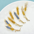 PENDRA Harvest Wheat Design Brooch