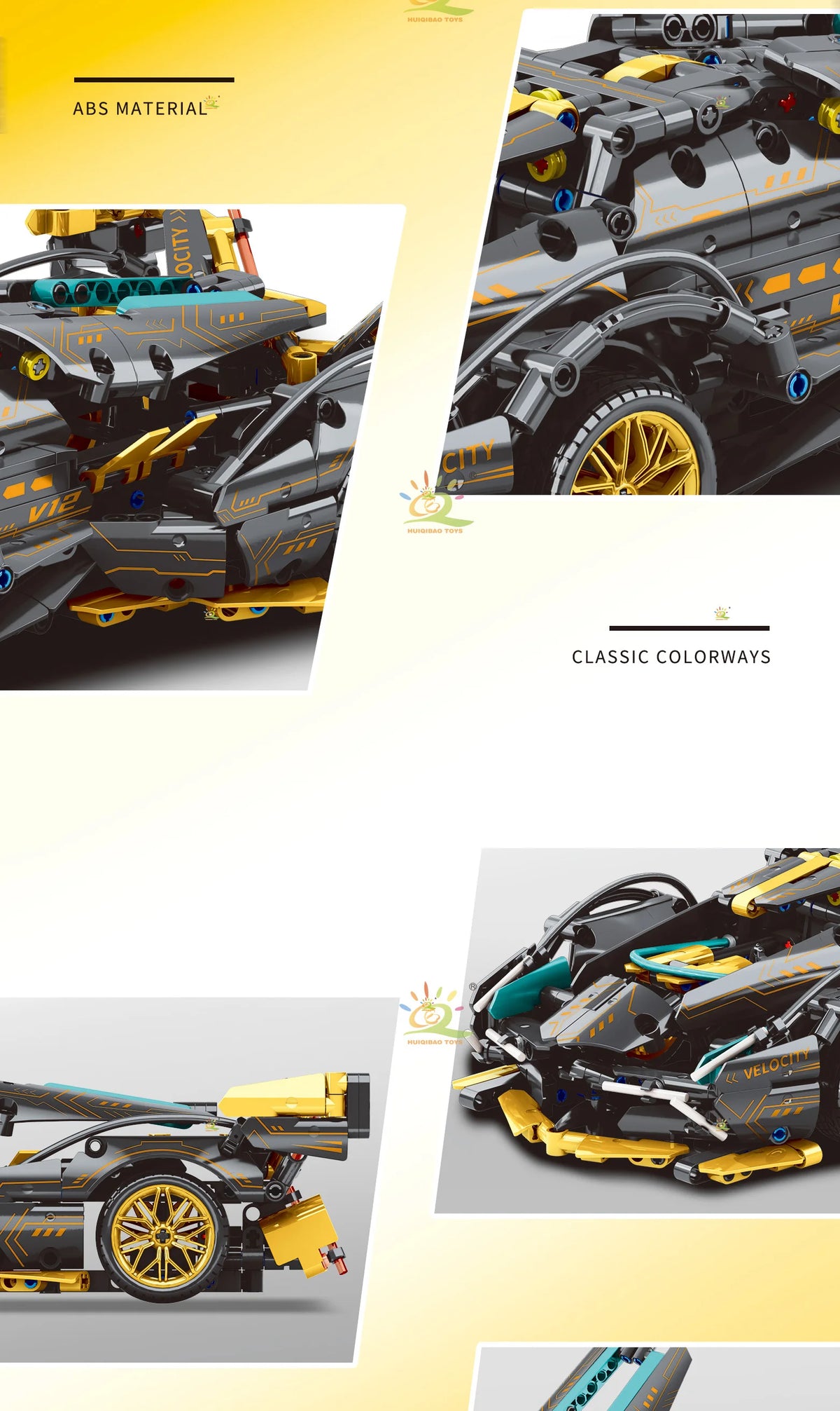 PENDRA Racing Technical LED Building Set
