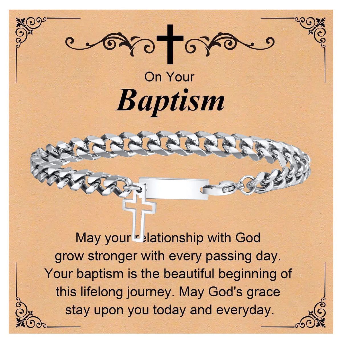 PENDRA Cross Cuban Bracelet Bracelet