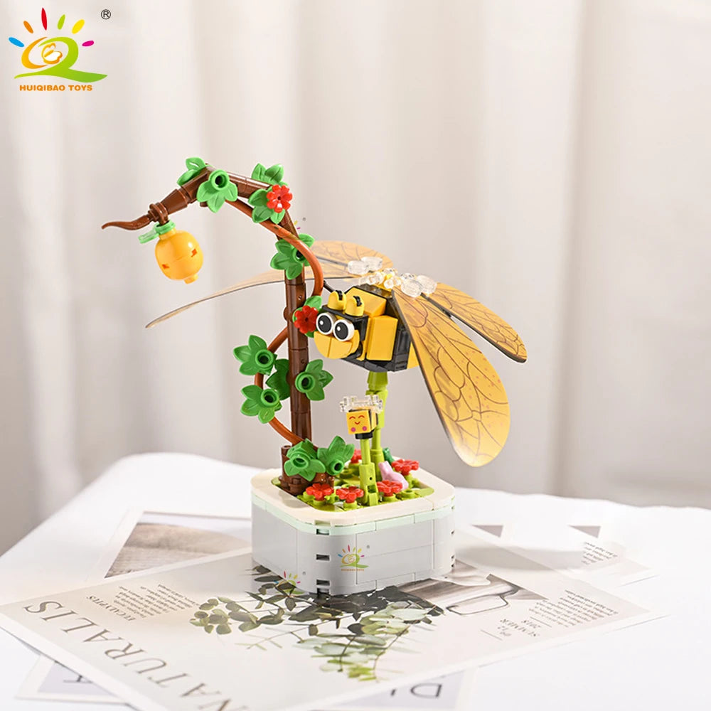 PENDRA Insect Bonsai Floral Building Set