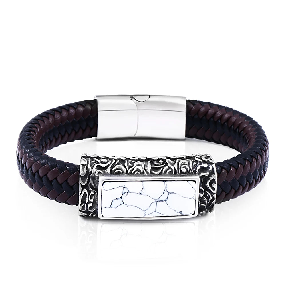 PENDRA Wheatline Stainless Steel Cuff Bracelet