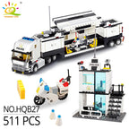 PENDRA Police Station Prison Building Set