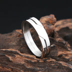 PENDRA Plainforge Simple Stainless Steel Ring